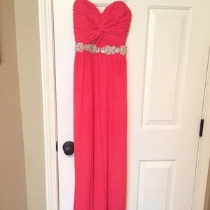 Strapless Prom Dress